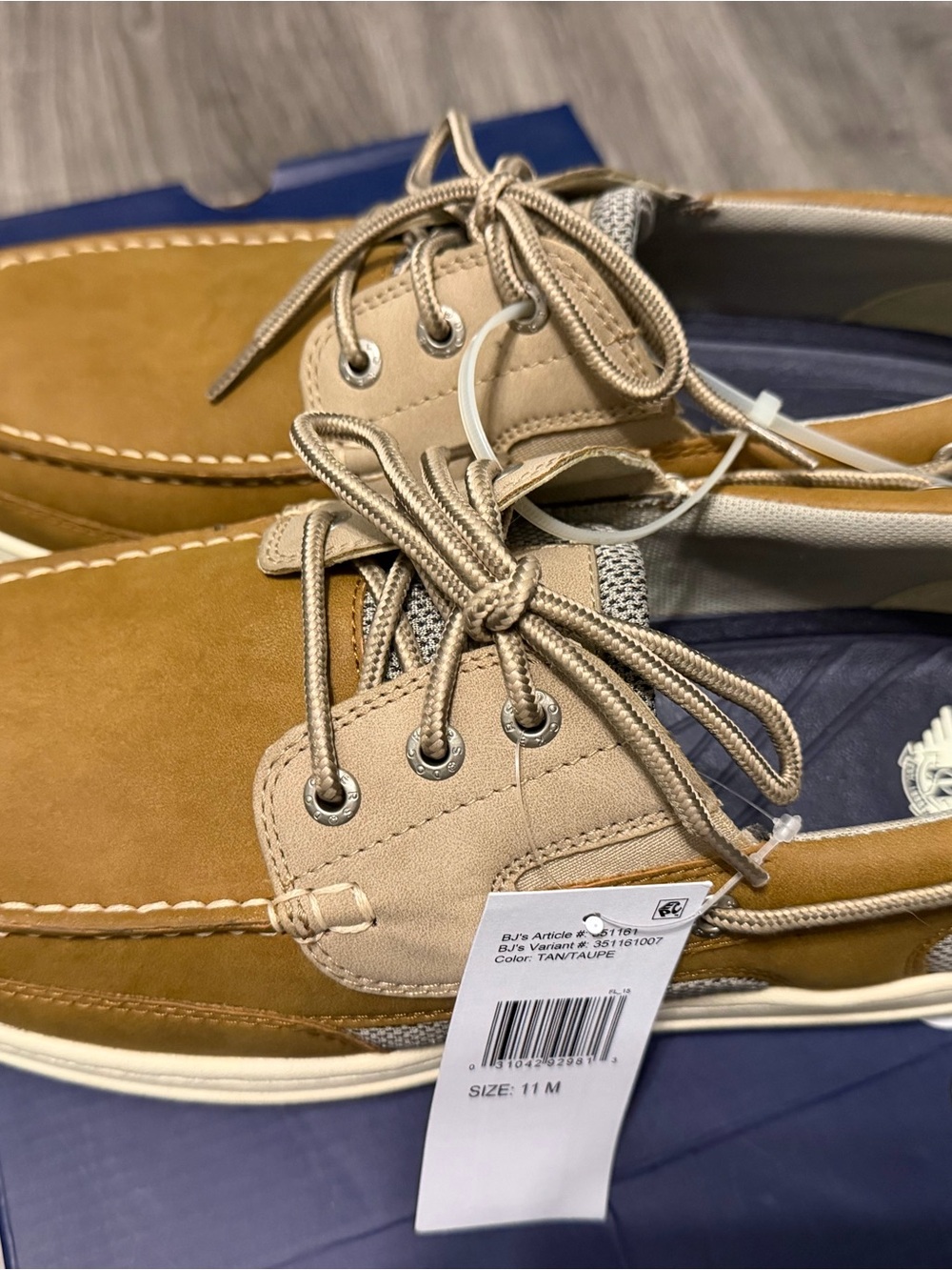 Dr. Martens Tan and Cream Men's Boat Shoes